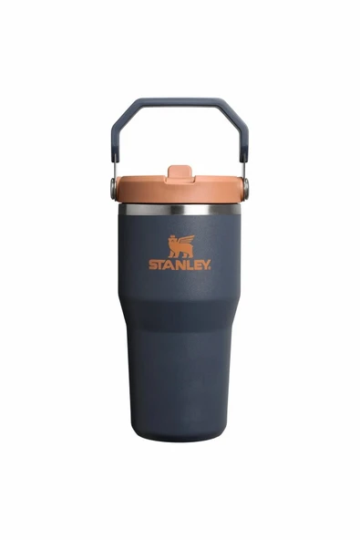 Stanley IceFlow™ Flip Straw 2.0 Tumbler Pipetli Termos | 0.59 L / 20Oz Lacivert 10-12044-047 ürün görseli 1
