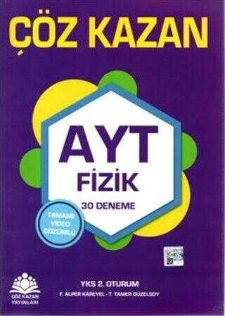 AYT Fizik 30 lu Deneme Sınavı Çöz Kazan Yayınları ürün görseli 1