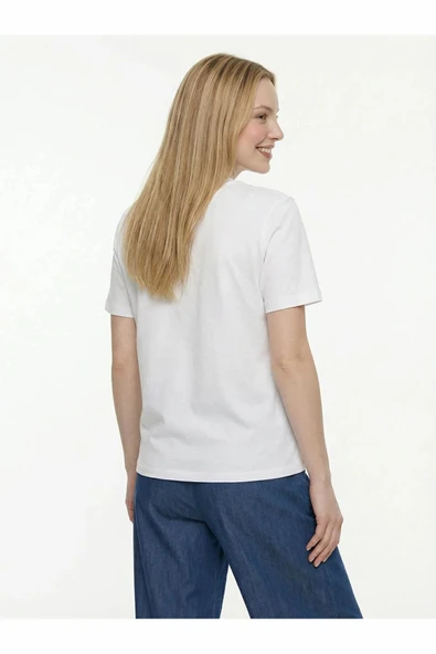 Loft Kadın T--shirt LF2042215 - Resim 4