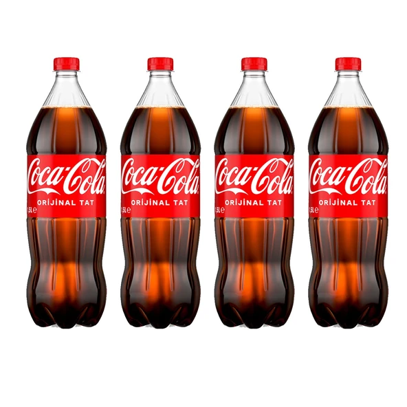 Coca-Cola 1,5 litre x 4 Adet ürün görseli 1