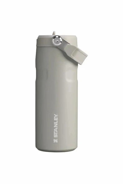 Stanley The Iceflow™ Flip Straw 2.0 Pipetli Termos Bardak 0,47 LT / 16Oz Gri 10-12110-0203 ürün görseli 1