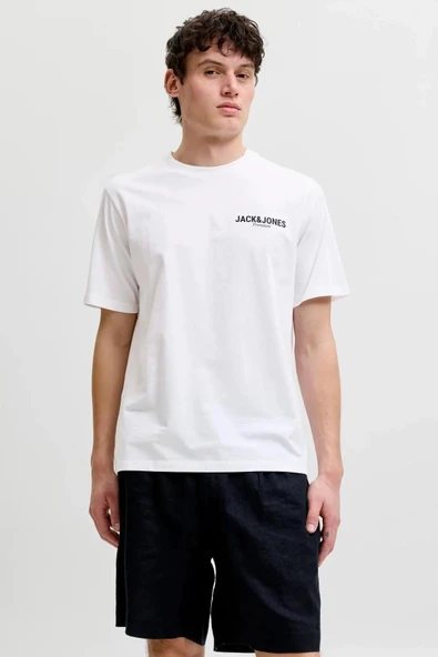 Jack Jones Blaoscar Regular Fit Erkek Tişört 12302469 ürün görseli 1