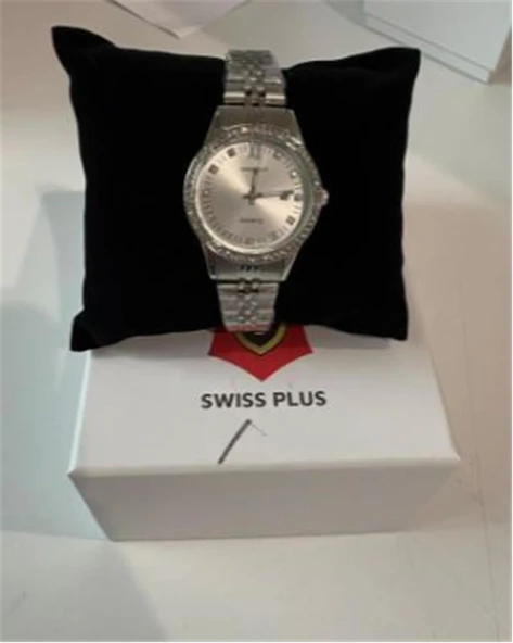 Swiss Plus Woman Watch Model-6 ST6131AF Plus Taşlı Silver ürün görseli 1