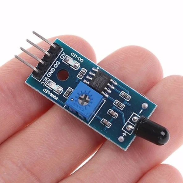 Kızılötesi Ateş Alev Algılama Sensör Modülü 4 Pin - Resim 4