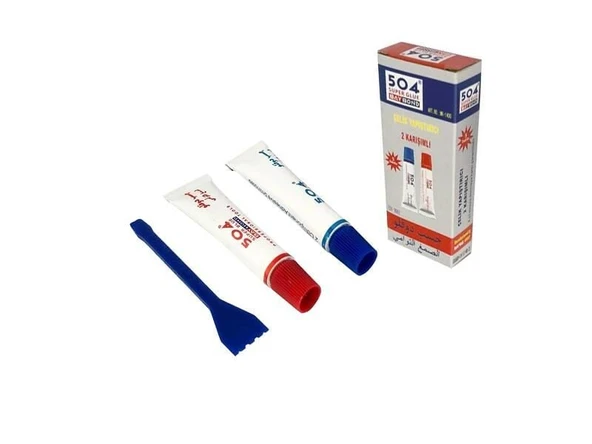 Çelik Yapıştırıcı BAYBOND 504 2'li MK1400 BAYTEC ürün görseli 1