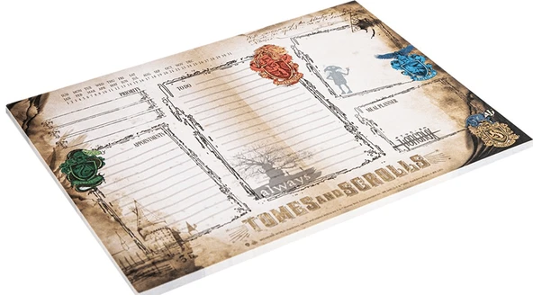 Harry Potter Daily Planner Notepad Planlayıcı/ B24 ürün görseli 1