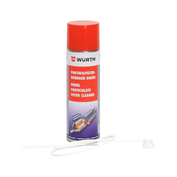 WÜRTH Dizel Partikül Filtresi Temizleyici 400 ml - Etkin Karbon ve Kurum Temizliği ürün görseli 1