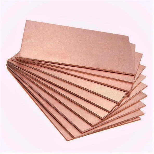 10x20 Bakır Plaket 100x200mm - Resim 2