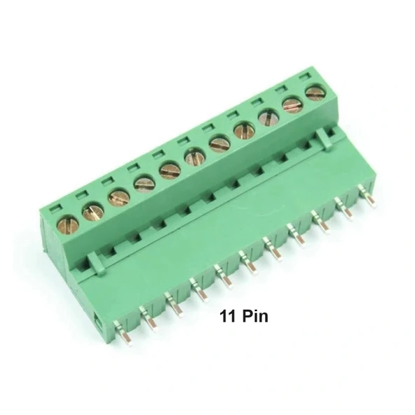 11 Pin 5.08mm Geçmeli 90C Takım Klemens ürün görseli 1