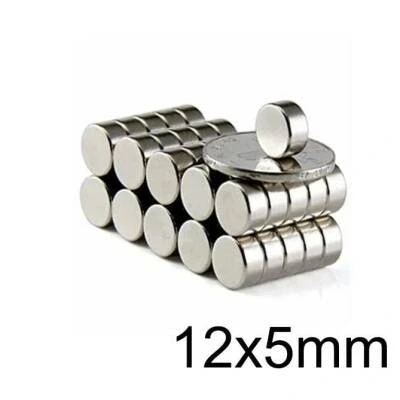 12X5mm Neodyum Güçlü Mıknatıs - Neodim Magnet ürün görseli 1
