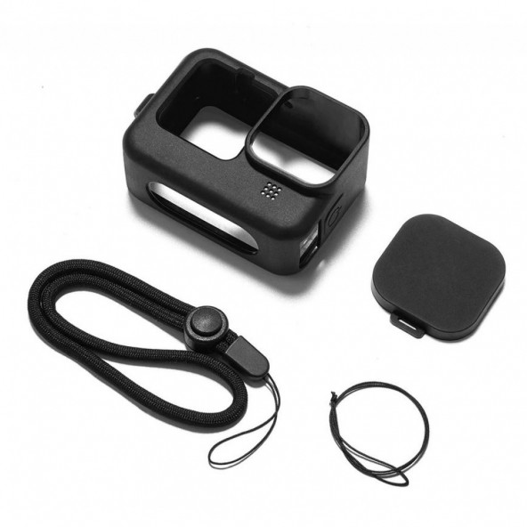 Ayex Hero 9 Silikon Kılıf, GoPro Hero 9 Uyumlu ürün görseli 1