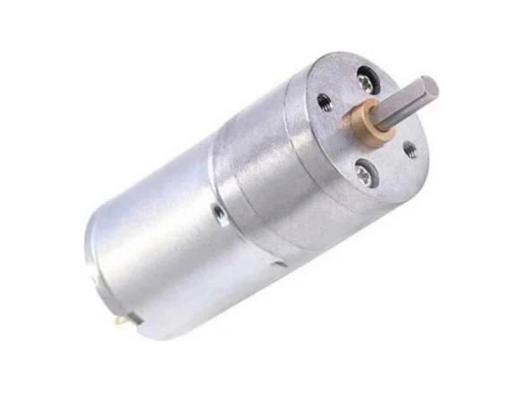 6V 25mm 26RPM Redüktörlü DC Motor ürün görseli 1