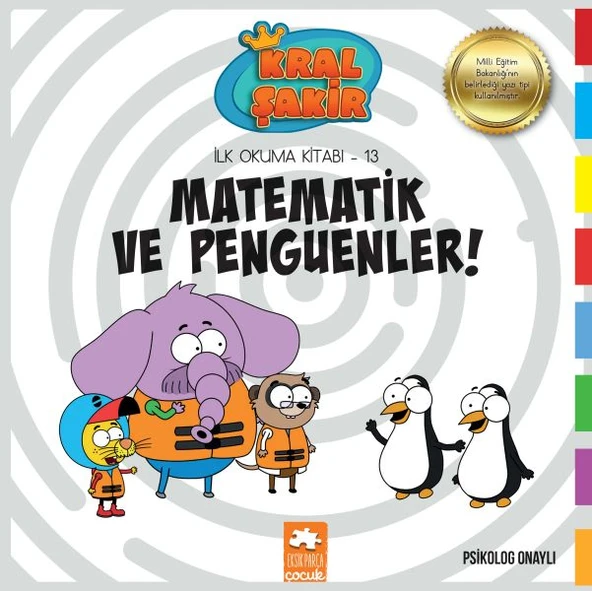 Kral Şakir İlk Okuma 13 - Matematik ve Penguenler ürün görseli 1