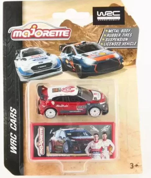 Majorette wars cars citroen c3 wrc ürün görseli 1