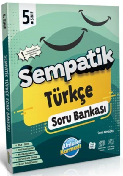 5. Sınıf Türkçe Sempatik Soru Bankası Ünlüler Karması ürün görseli 1