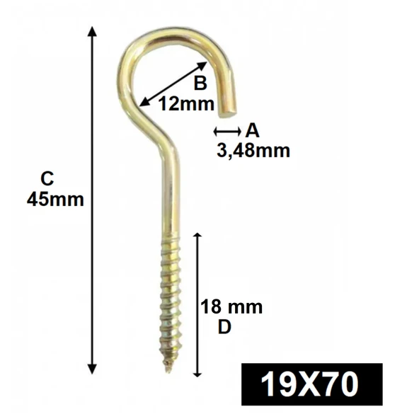 Ersa Piton 19x70 (15 Adet) Er-106 - Resim 2