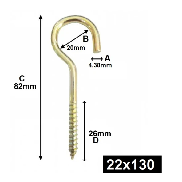 Ersa Piton 22x130 (15 Adet) Er-112 - Resim 2