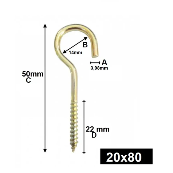 Ersa Piton 20x80 (15 Adet) Er-108 - Resim 2