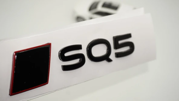 DK Tuning SQ5 2025+ Bagaj Siyah Yazı Logo Arma Audi İle Uyumlu ürün görseli 1