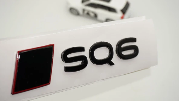 DK Tuning SQ6 2025+ Bagaj Siyah Yazı Logo Arma Audi İle Uyumlu ürün görseli 1