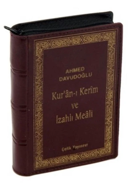 Kur’an-ı Kerim ve İzahlı Meali (Cep Boy, Kılıflı) ürün görseli 1