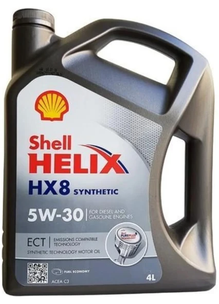 SHELL HELIX HX8 SYN ECT C3 5W30 4L ürün görseli 1