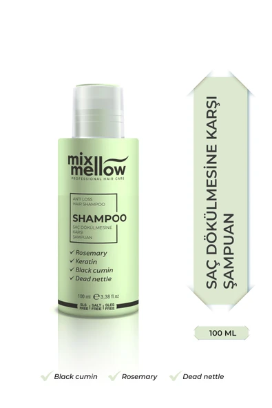 Mixmellow Saç Dökülmesine Karşı Şampuan 100ML ürün görseli 1