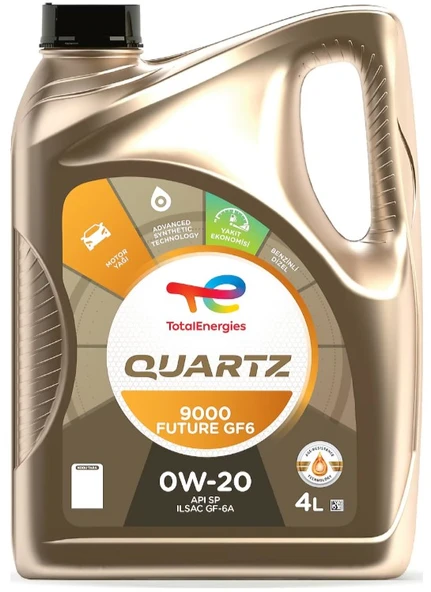 TOTAL QUARTZ 9000 0W20 4L ürün görseli 1
