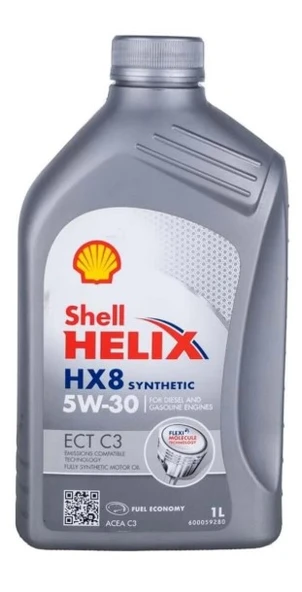 SHELL HX8 ECT DPF C3 5W30 1L ürün görseli 1