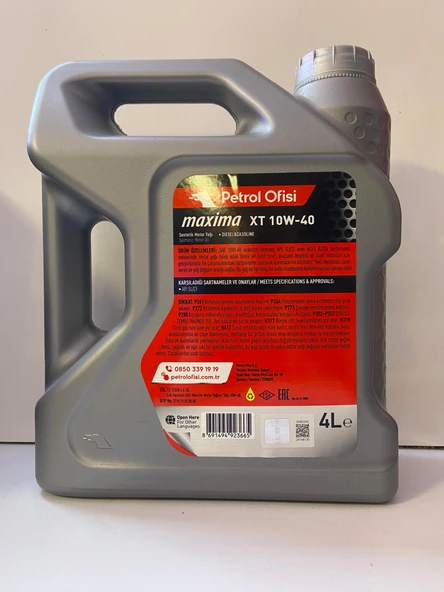 PETROL OFİSİ MAXIMA XT 10W40 4L - Resim 2