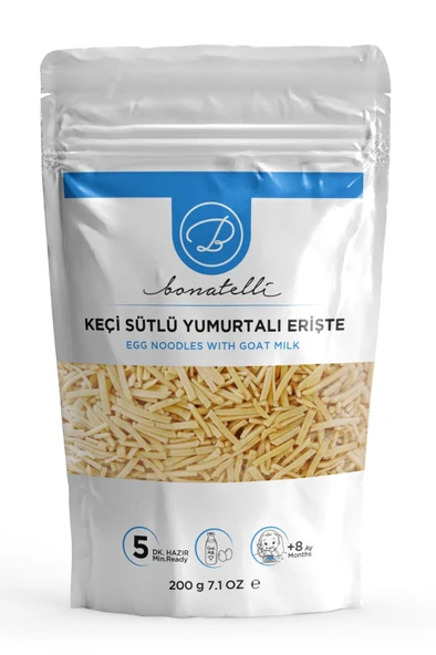 Keçi Sütlü Yumurtalı Erişte 200 G ürün görseli 1