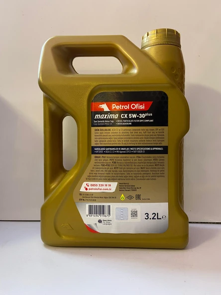 PO CX 5W30 3,2L ürün görseli 1