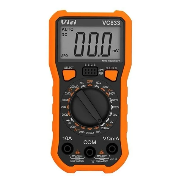 Vici VC-833 Profesyonel Dijital Multimetre ürün görseli 1