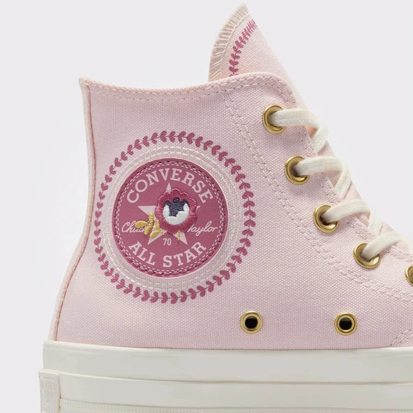 Converse Chuck 70 Kadın Pembe Sneaker - Resim 5