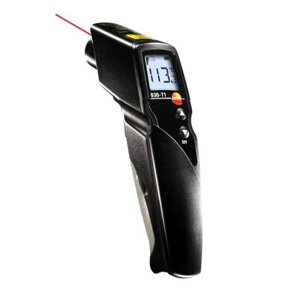 Testo 830-T1 Lazer İşaretlemeli İnfrared Termometre – Temassız Sıcaklık Ölçer ürün görseli 1