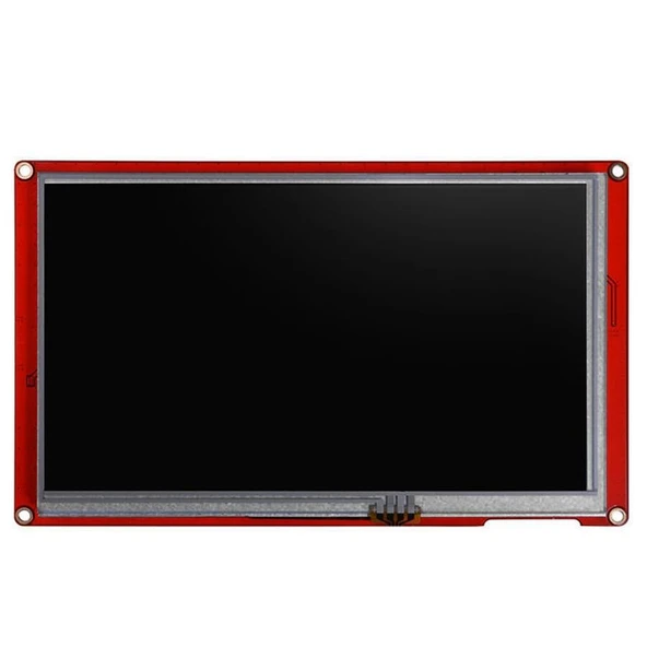Nextion 7” R Serisi HMI Rezistif Dokunmatik TFT LCD Ekran – 800x480 – 32MB Hafıza ürün görseli 1