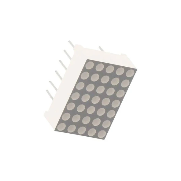 5x7 Kırmızı LED Dot Matrix Display – Ortak Anot, 3mm LED ürün görseli 1