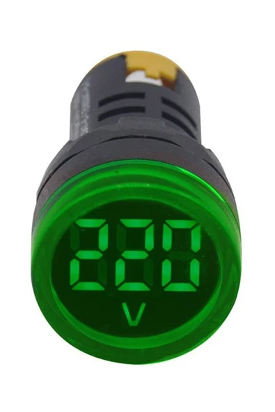 AD-116 Dijital Panel Voltmetre – Yeşil Ekran ürün görseli 1