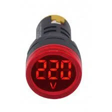 AD-116 Dijital Panel Voltmetre – Kırmızı Ekran ürün görseli 1