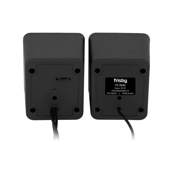 Frisby FS-334U-B 2.0 Hoparlör Sistemi - Resim 2