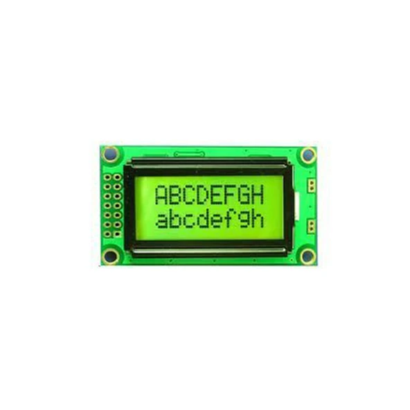 2x8 LCD Ekran Modülü – TC802C-03 – Yeşil Arka Işık ürün görseli 1