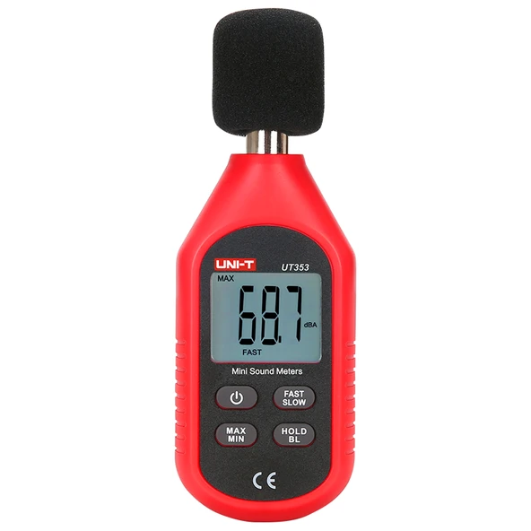 Uni-T UT-353 Mini Ses ve Seviye Ölçer | Kompakt Dijital Desibelmetre ürün görseli 1