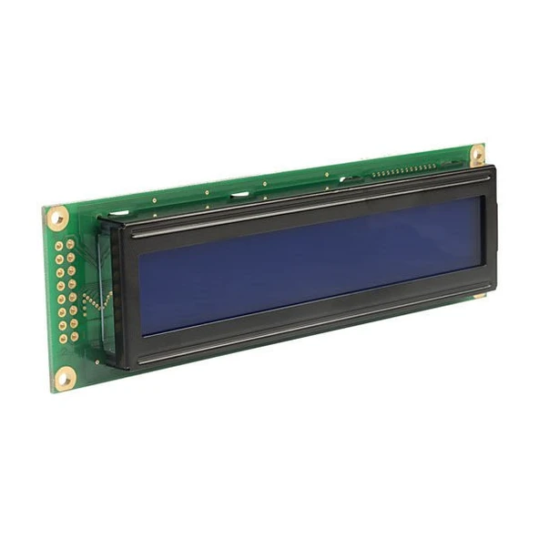 2x20 Karakter LCD Ekran – WH2002A-TMI-ET – Mavi Arka Işık, Beyaz Karakter ürün görseli 1