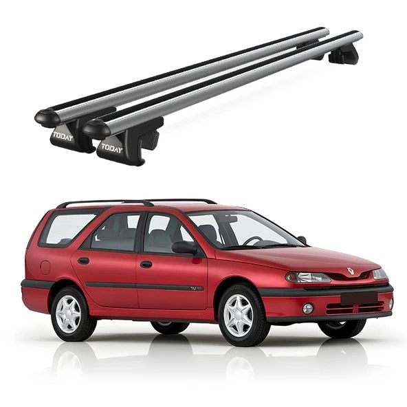 Venüs Renault Laguna Station Wagon (1994-2000) Uyumlu Gri Ara Atkı Port Bagaj Tavan Barı ürün görseli 1