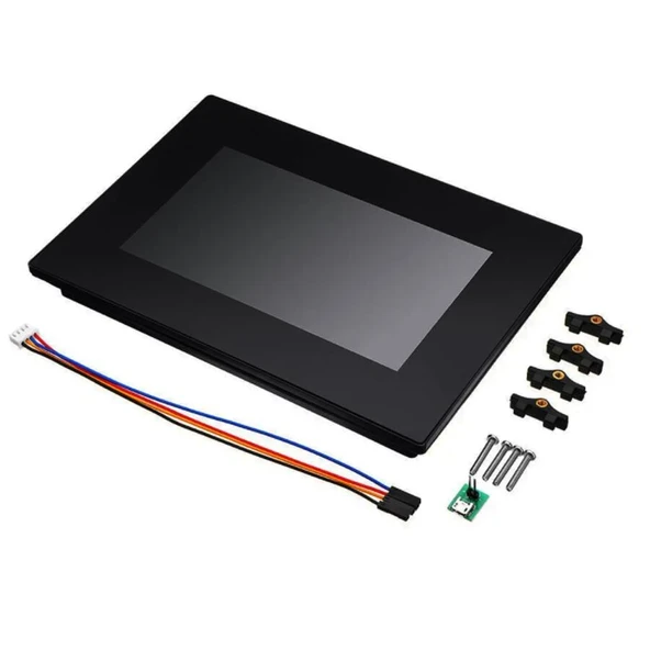 Nextion 7” Kapasitif Multi-Touch HMI LCD Ekran – 800x480 – 32MB – Korumalı Kasa - Resim 4