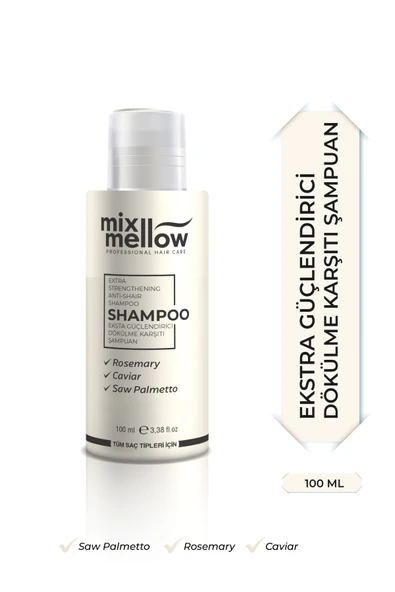 Mixmellow Ekstra Güçlendirici Dökülme Karşıtı Şampuan 100ML ürün görseli 1