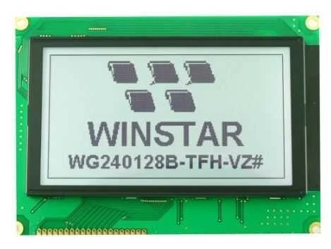 240x128 Grafik Lcd Ekran Beyaz - WG240128B-TFH-VZ# ürün görseli 1