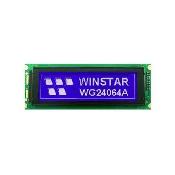 240x64 Grafik LCD Ekran Mavi - WG24064A-TMI-TZ# ürün görseli 1
