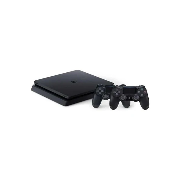 Sony Playstation 4 Ps4 Slim 1 Tb Yenilenmiş 2 Oyun Kolu ile Siyah Renkli Yüksek Performanslı Oyun Konsolu ürün görseli 1