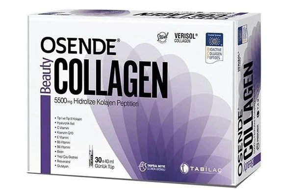 Osende Güzellik İçin Kolajen 40 ml x 30 günlük tüpler ürün görseli 1